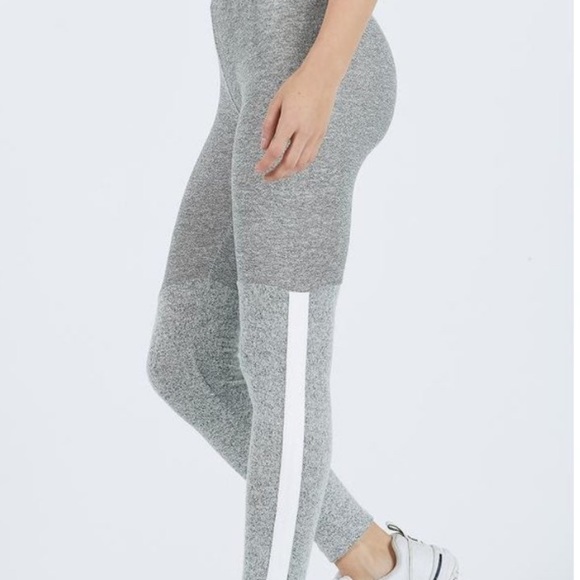 Joah brown lux stripe leggings - Picture 2 of 8